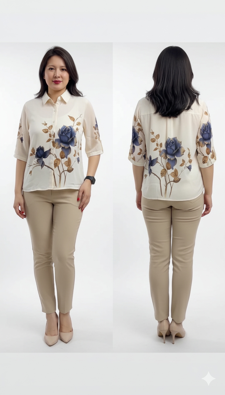 Women’s Embroidery Shirt – Elegant Craftsmanship Meets Everyday Style