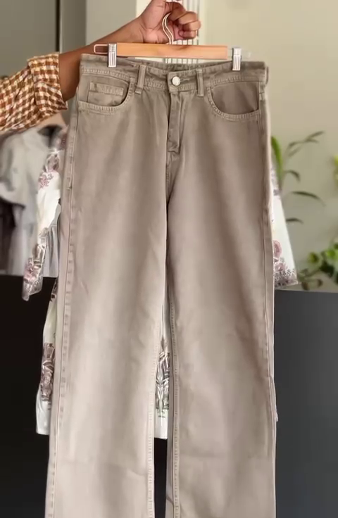 Floral Printed Pure Cotton Anarkali Kurta with Trousers - Image 2