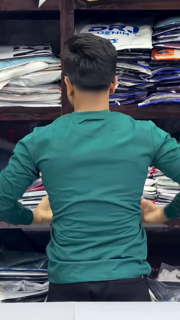 Logo Embossed Slim Fit Crew-Neck T-Shirt | XXL - Image 7